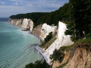 Kreidefelsen am Königstuhl auf der Insel Rügen