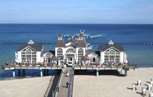 Die rekonstruierte Seebrücke in Sellin